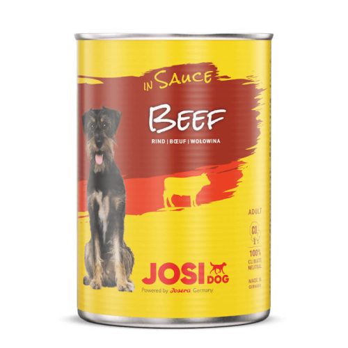 JosiDog Beef in Sauce 415 g (marhahússal) konzerv kutyáknak