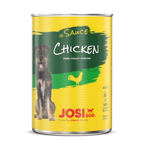 JosiDog Chicken in Sauce 415 g (csirkehússal) konzerv kutyáknak