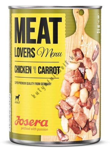 Josera Meat Lovers Menu Chicken with Carrot 400 g
