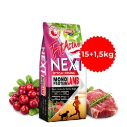   FitActiveNEXT Hipoallergén száraz kutyatáp MONO LAMB (Bárány - vörösáfonya)
