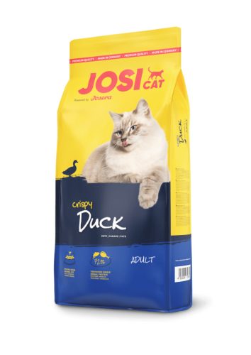 JosiCat Crispy Duck 18 kg macskatáp