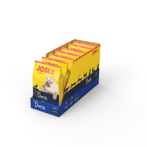 JosiCat Crispy Duck 7 x 650 g macskatáp