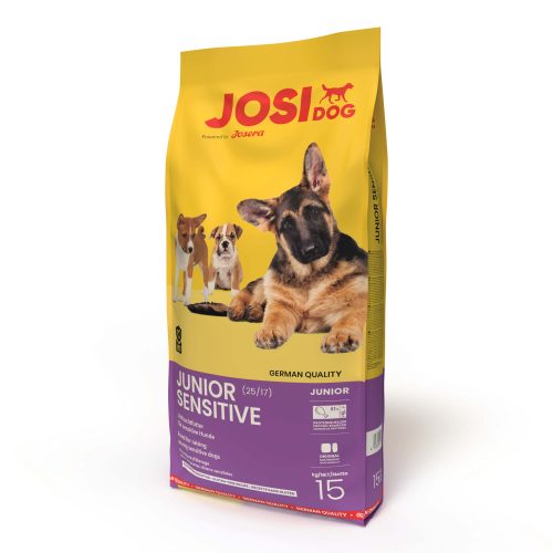 JosiDog Junior Sensitive 15 kg kutyatáp