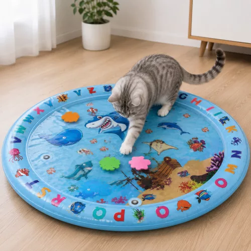 Vízi játszószőnyeg kutyáknak, macskáknak - 60 cm
