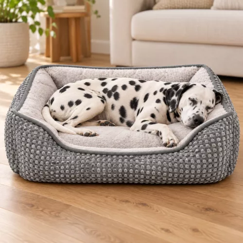 SNUGGLE - Extra meleg szögletes fekhely - L