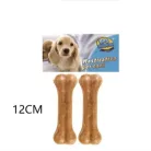Préselt 100% marhabőr rágócsont 12 cm / 2x55 g