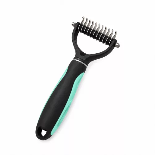 "Dematting" MINI kétoldalas aljszőr kiszedő, bontófésű