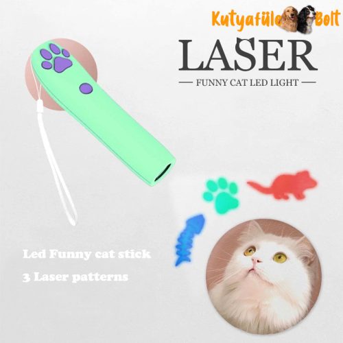 Laser Funny Cat LED light - Interaktív macskajáték