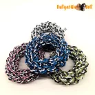 Kutyajáték - Rágóköteles koszorú 18 cm kék