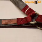 Camon Kutyahám 20x450-750 mm állítható Double Premium szürke-bordó