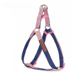   Camon Kutyahám 25x600-1000 mm állítható Double Premium kék-rózsaszín