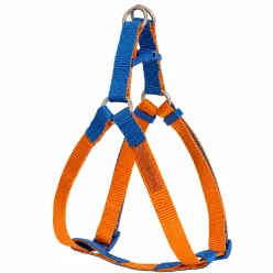   Camon Kutyahám 25x600-1000 mm állítható Double Premium narancs-kék