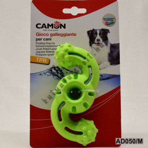 Kutyajáték vízen úszó 13 cm zöld Camon