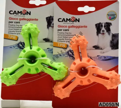 Kutyajáték vízen úszó 11 cm zöld Camon