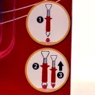 Camon Kullancs kiszedő rozsdamentes acél rugós csipesz fekete
