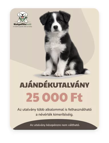 Ajándékutalvány 25.000 Ft - online
