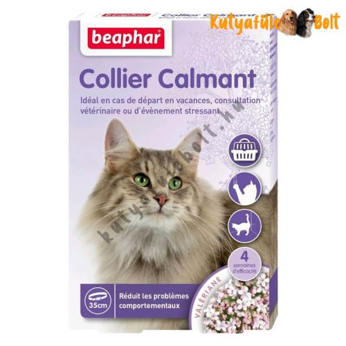 beaphar - Collier Calmiant - Nyugtató hatású nyakörv macskáknak - 35 cm