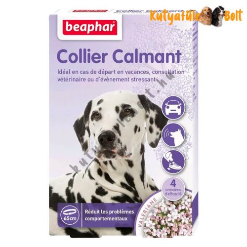 beaphar - Collier Calmiant - Nyugtató hatású nyakörv kutyáknak - 65 cm