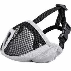   Trixe szájkosár rövid orrú kutyák részére (S-M) 31cm - szürke