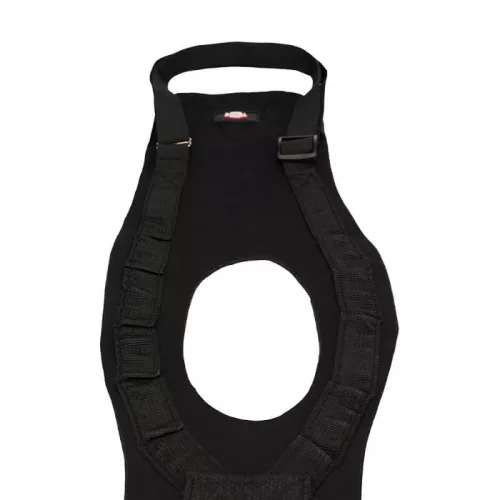 Trixie - Rehabilitációs emelőhám - Sétáltatást segítő kutyahám - fekete - (L-XL) 75–85cm/50kg