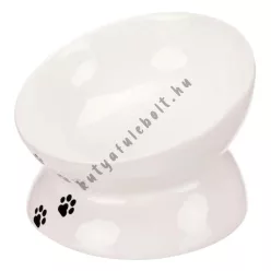   Trixie Ceramic Bowl - kerámia tál (fehér) macskák részére (0,15l /Ø13cm)