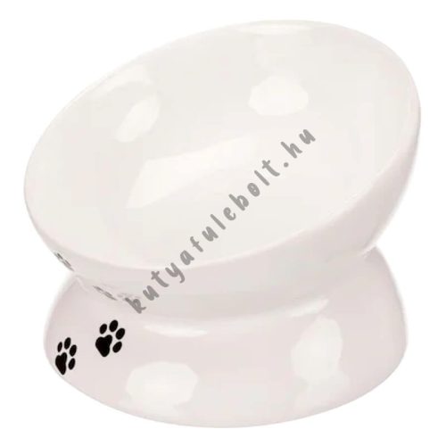 Trixie Ceramic Bowl - kerámia tál (fehér) macskák részére (0,15l /Ø13cm)