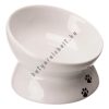 Trixie Ceramic Bowl - kerámia tál (fehér) macskák részére (0,15l /Ø13cm)