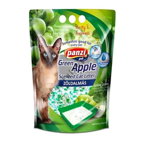 Panzi Cat szilikonos macskaalom 3,8 liter - Zöldalma