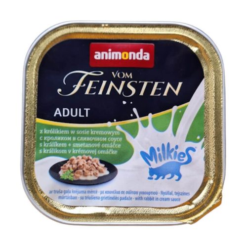 Animonda Vom Feinsten Adult (Nyúlhús tejszínes szószban) alutálkás - Felnőtt macskák részére (100g)