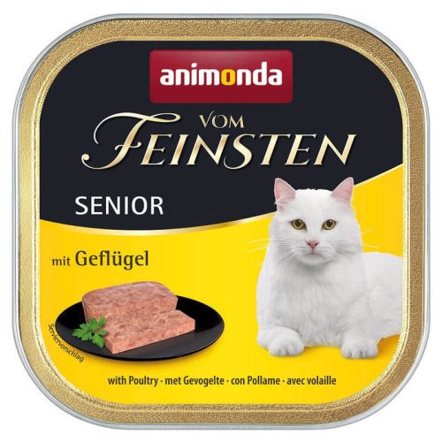 Animonda Vom Feinsten Senior (szárnyashússal) alutálkás - Idős macskák részére (100g)