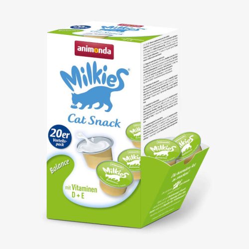 Animonda Milkies Balance (tejszín,D,E- vitamin) macskatej - Macskák részére (20X15g)
