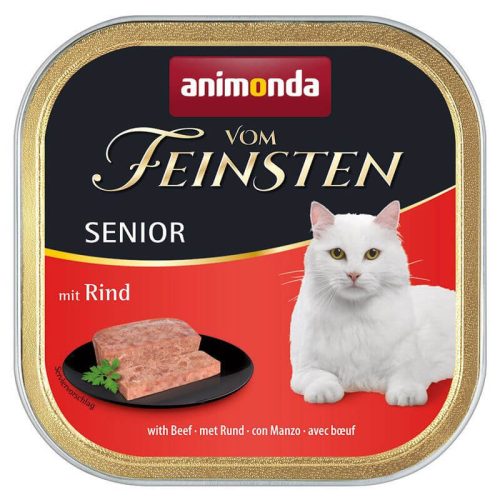 Animonda Vom Feinsten Senior (marhal) alutálkás - Idős macskák részére (100g)