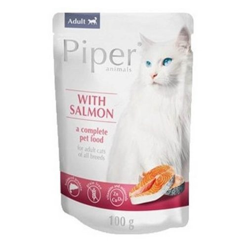 Piper Cat Adult Salmon alutasakos eledel (lazaccal) 100g 