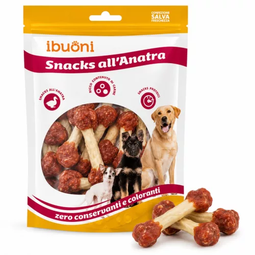 ibuoni Kacsa snack chips 70 g, Jutalomfalat Kutyáknak