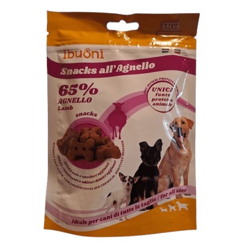 ibuoni Bárányhús snack 80 g, Jutalomfalat Kutyáknak