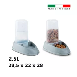   Automata etető- vagy itatótál kutyák, macskák részére 2,5L - 1 db