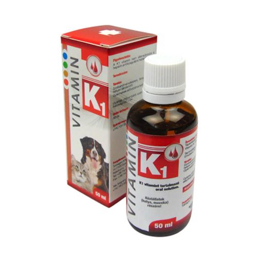 K1 vitamin oldat kutya, macska 50ml