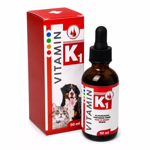 K1 vitamin oldat kutya, macska 50ml