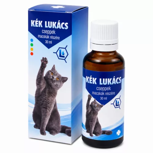 Kék Lukács csepp macskák részére 30 ml