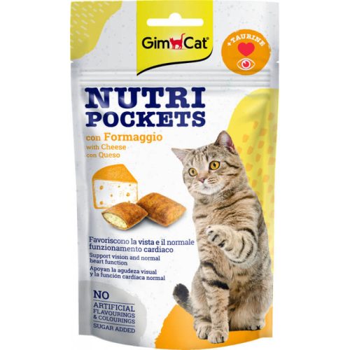 GimCat Snack NutriPockets Sajt 60g