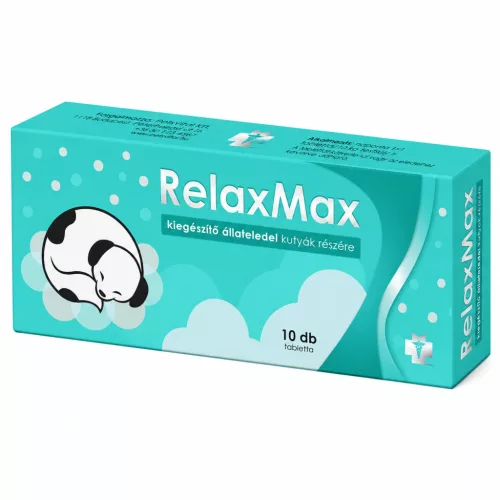 RelaxMax nyugtató hatású tabletta kutyák részére