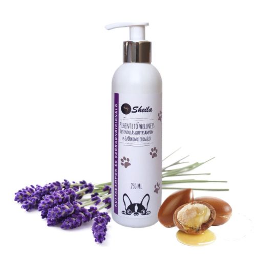  Pihentető Wellness Levendulás Kutyasampon és Szőrkondicionáló