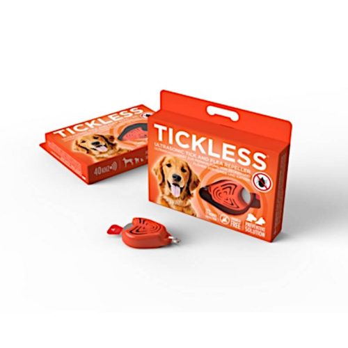 Tickless-Pet Ultrahangos Kullancs és Bolhariasztó - narancssárga