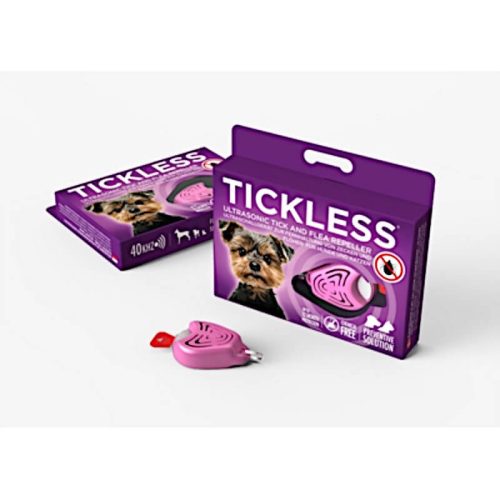 Tickless-Pet Ultrahangos Kullancs és Bolhariasztó - rózsaszín