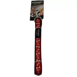 Kutyapóráz 2 x 120 cm EXPERT Tatrapet Piros Csont