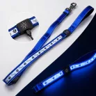 LED világító állítható póráz USB töltéssel