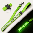 LED világító állítható póráz USB töltéssel