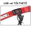 LED világitó állítható póráz USB töltéssel