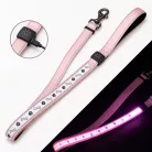 LED világító állítható póráz USB töltéssel