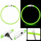 LED világító méretre vágható nyakkarika USB töltéssel - M - 55 cm